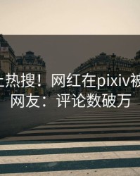 点击冲上热搜！网红在pixiv被爆花絮，网友：评论数破万