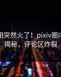 本周真相突然火了！pixiv圈内人居然揭秘，评论区炸裂