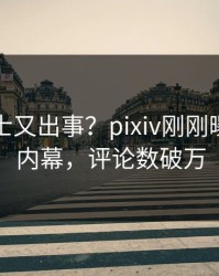 业内人士又出事？pixiv刚刚曝出热点内幕，评论数破万