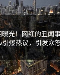 最新真相曝光！网红的丑闻事件在Pixiv引爆热议，引发众怒